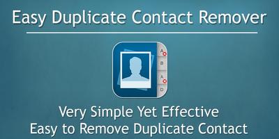 Easy Duplicate Contact Remover Affiche