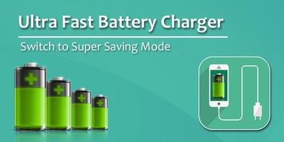 Ultra Fast Battery Charger Cartaz