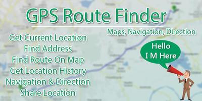 GPS Route Finder постер