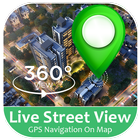 Street View Live Map 2018 - GPS Map & Navigation icon