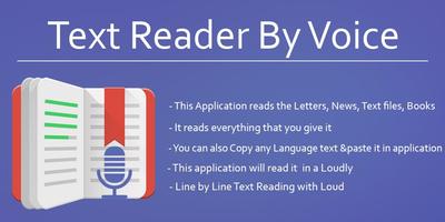 Text Reader by Voice - Write SMS by Voice (Notes) Affiche