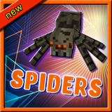 Spider mod for minecraft pe أيقونة