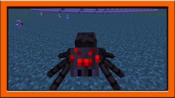 Spider mod for minecraft pe الملصق