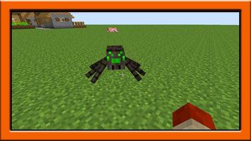 Spider mod for minecraft pe تصوير الشاشة 3
