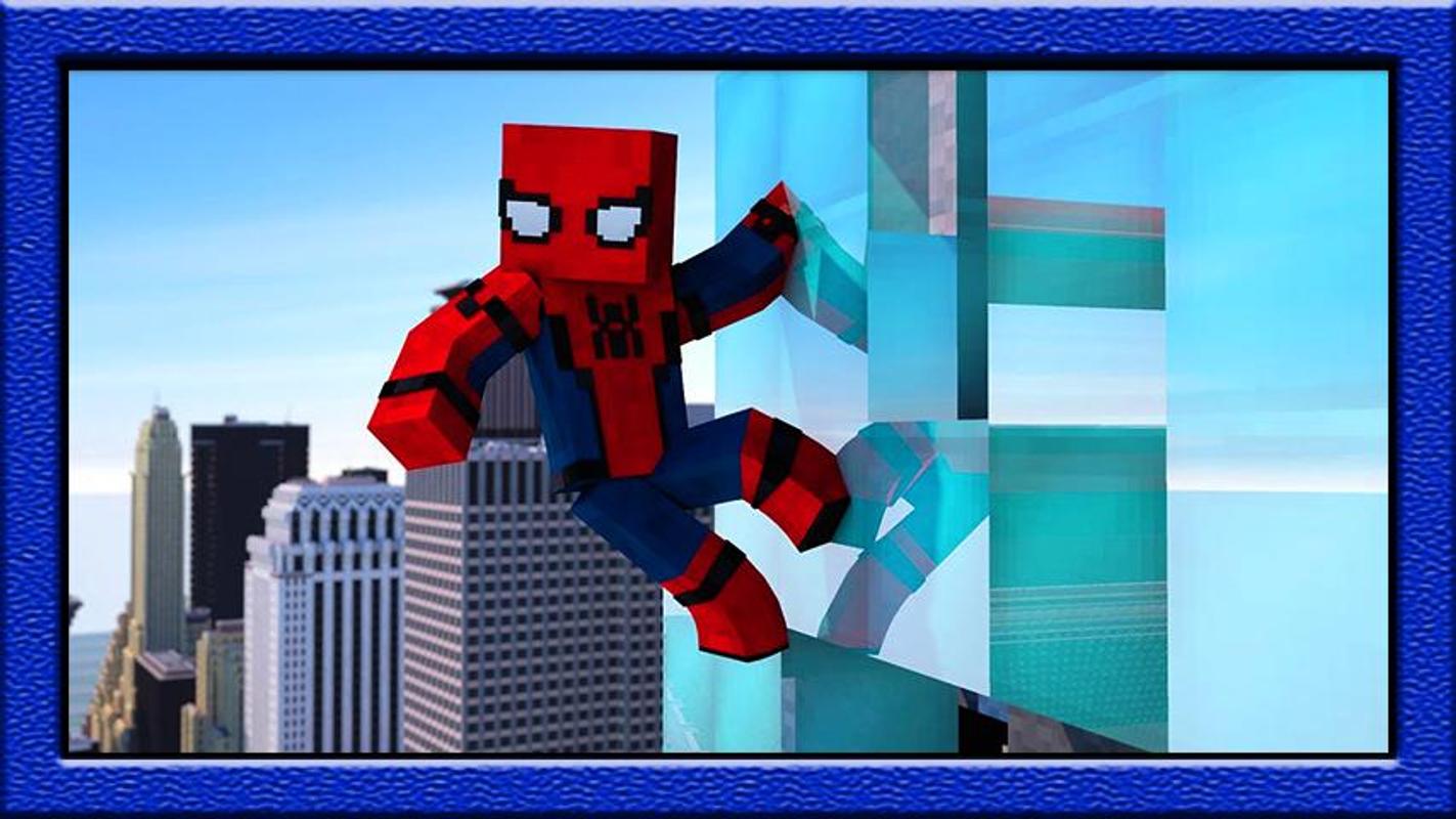 Mod For Minecraft Pe Spider Man For Android Apk Download,Spider Man Mod...