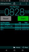 Ultrachron Stopwatch Lite ภาพหน้าจอ 1