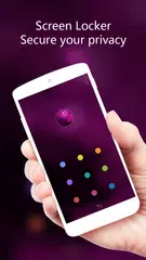 インクをスプラッタ紫色のライブのテーマ アプリダウンロード