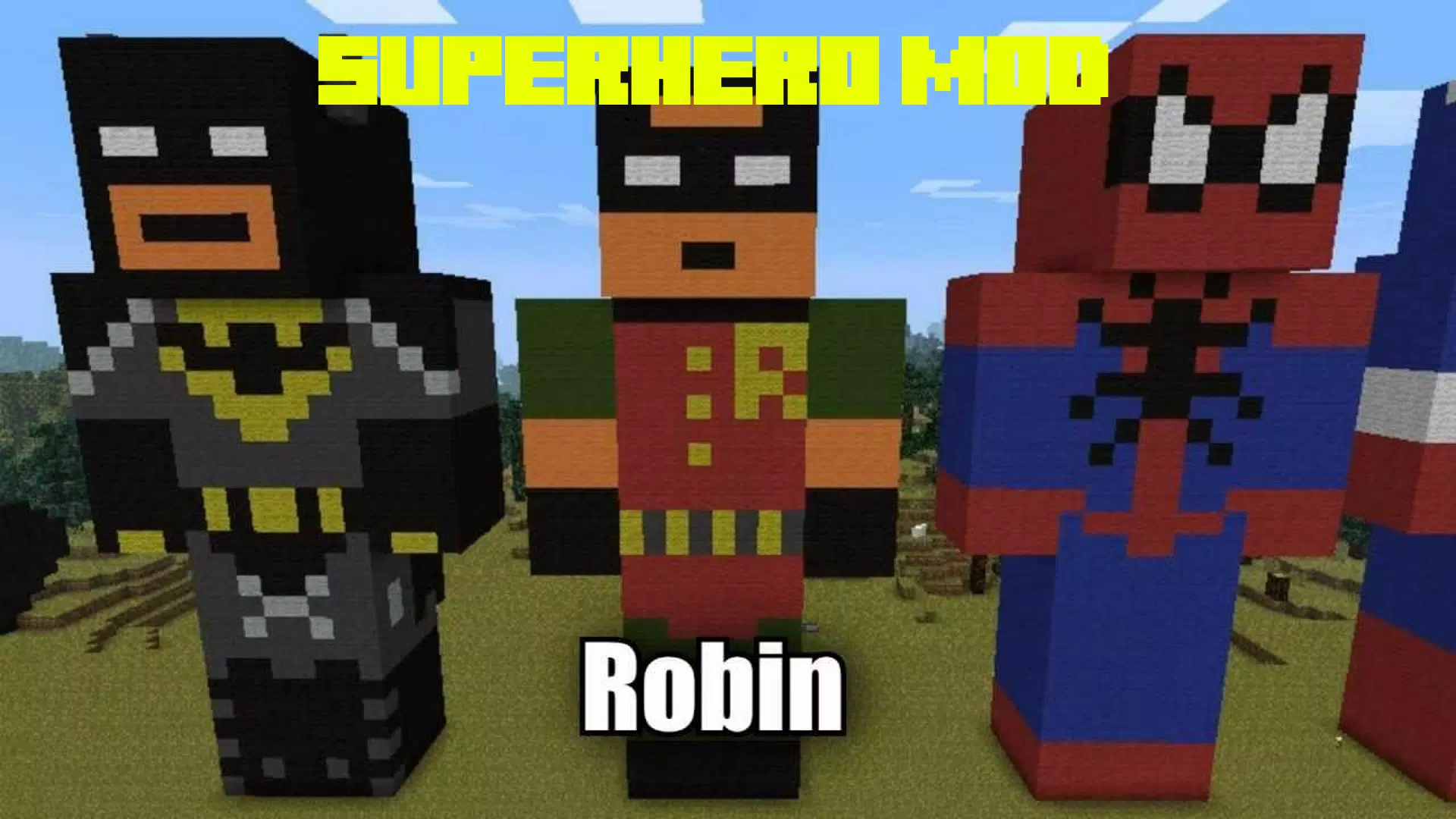 Menos Describir colorante Descarga de APK de Superhero Mod for Minecraft PE para Android