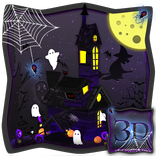 3D Spooky House Halloween Theme