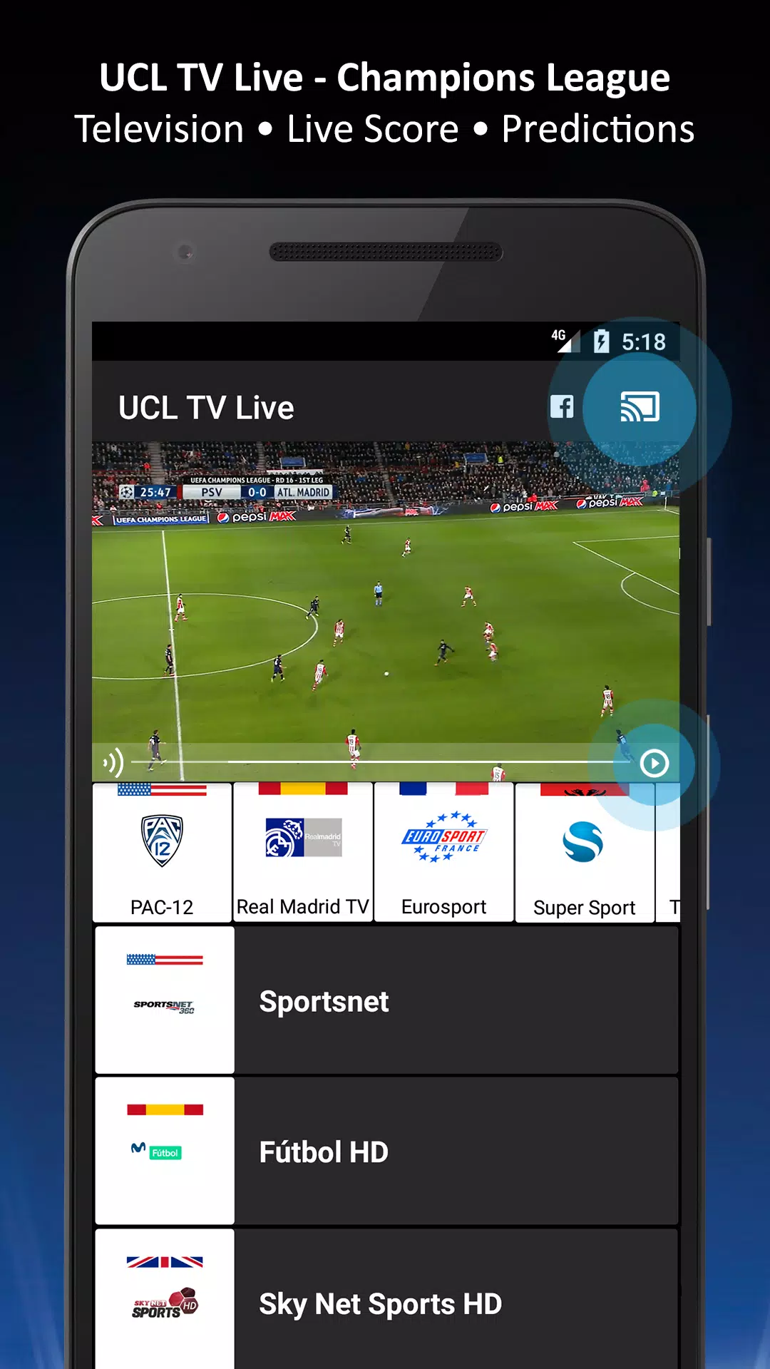 UCL TV Live - Champions League Live - Live Scores APK for Android Download