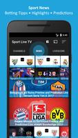 Sport TV Live - Live Score - Sport Television screenshot 1