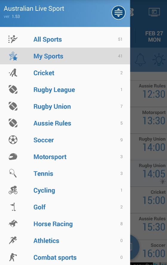 Australian Live Sport TV Listings for Android - APK Download