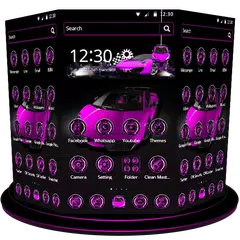 Purple Light Theme APK Herunterladen