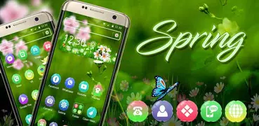 Spring Flowers Launcher