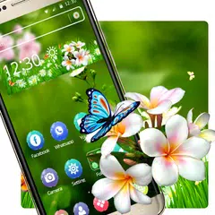 Spring Flowers Launcher APK download
