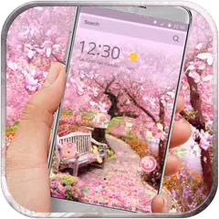 Flowers spring pink blossom APK download