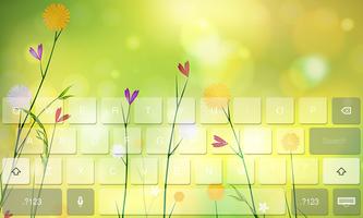Spring Theme Beauty Keyboard capture d'écran 1