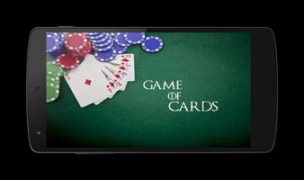 Game of Cards الملصق