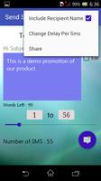 Multi Sms Sender syot layar 1