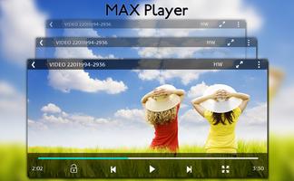 Max Video Player الملصق