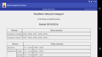 برنامه‌نما Rozdělení věkových kategorií عکس از صفحه