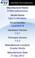 Gas Meter Application capture d'écran 3