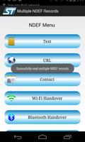 2 Schermata Multiple NFC NDEF Records App