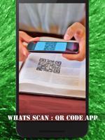 Whats Scan : Web QR Code App Affiche