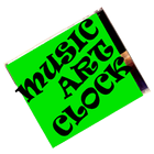 Icona Music Art Clock