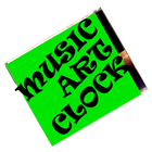 Music Art Clock آئیکن