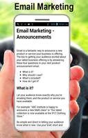 Email Marketing capture d'écran 1