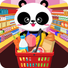 panda supermarché match 3 icône