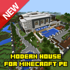 Modern house for MCPE icon