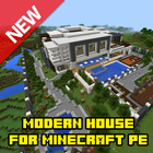 Modern house for MCPE icône