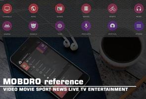 TV Mobdro Reference الملصق