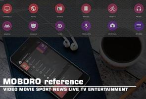 TV Mobdro Reference ảnh chụp màn hình 1