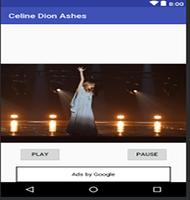 Celine Dion Ashes Affiche