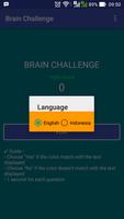Brain Challenge (tebak warna) capture d'écran 1