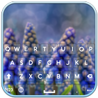 Blue Flower Keyboard أيقونة