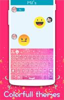 Pink Glitter Keyboard 포스터