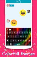 Rainbow Color Keyboard poster