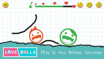 Love Balls - Draw Line to Connect Love Balls পোস্টার