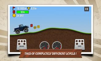 Mountain Hill Climb Racing الملصق