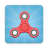 フィジェットスピナー：無限回転