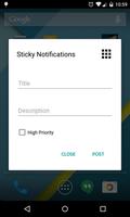 Sticky Notes - On Lock Screen Affiche