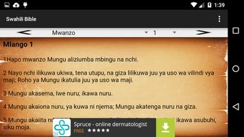 Swahili Bible(Biblia Takatifu) 스크린샷 2