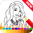 Coloring Book for barbi Fans
