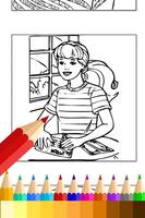 Coloring Book for barbi Fans ảnh chụp màn hình 2