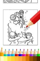 Coloring Book Mermaid Princess ภาพหน้าจอ 3