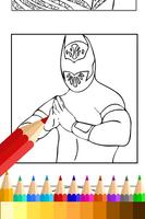 Coloring Book for WWE Fans تصوير الشاشة 3